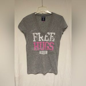 VS Pink V-neck T-shirt